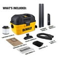 thumbnail image 6 of DeWALT 4-Gal 5-Peak Hp Toolbox Vac DXV04T, 6 of 6