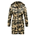 thumbnail image 4 of Zeagoo Women's Rain Jacket Plus Size Long Raincoat Lightweight Hooded Windbreaker Waterproof Jackets with Pockets, 4 of 4
