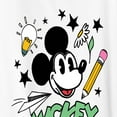 thumbnail image 3 of Disney - Mickey Mouse - School Doodles - Women's Short Sleeve Graphic T-Shirt, 3 of 5