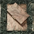 thumbnail image 5 of Jamie Young Co Palm Marquetry Decorative Box Brown Engineered  Wood, 5 of 7