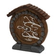 thumbnail image 3 of Estatua de puerta de hadas, duradera, de resina suave, figura de puerta de hadas en miniatura, exquisita e interesante decoración para habitación y jardín., 3 of 14