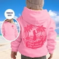 thumbnail image 2 of Tiweut Casual Hoodies for Girls Long Sleeve Hooded Soft Sweatshirt Beach Graphic Hoody Kids Cute Pullovers Top Clothes Relaxed Fit Blouses 5-6 Y, 2 of 8