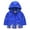 Blue, variant on Toddler Jacket Children's Boys Girls Waterproof Hooded Jacket Cotton Raincoat Coats Light Blue,18-24 M