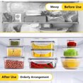thumbnail image 3 of 20 PCS Food Storage Containers with Lids Airtight - Leakproof Meal-Prep Containers for Kitchen Storage Reusable Plastic Microwave/Dishwasher Safe with Labels & Pen, 3 of 10