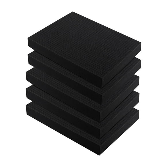 Hojas precortadas para recoger y arrancar, almohadillas insertables, láminas de esponja precortadas y recortables para transporte, manualidades, cajas 305 cm x 305 cm