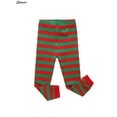 thumbnail image 5 of Spencer Family Christmas Pajamas Family Matching Set Red Long Sleeve Blouse and Striped Pants Nightwear Sleepwear for Dad Mom Kids, 5 of 9