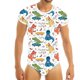 thumbnail image 3 of Body para dormir para adulto, pijama para bebé, ABDL pañal, mono, novedad de 2020, 3 of 3