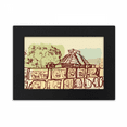 thumbnail image 1 of Chichen Itza Mexico Ancient Civilization Drawing Desktop Photo Frame Ornaments Picture Art Painting, 1 of 3