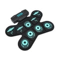 thumbnail image 4 of Electronic Drum Set, Dynamic Rhythm Waterproof Portable Foldable Drum Pad Built In Dual Speakers  For Beginners For Learning Drum For Adults, 4 of 8