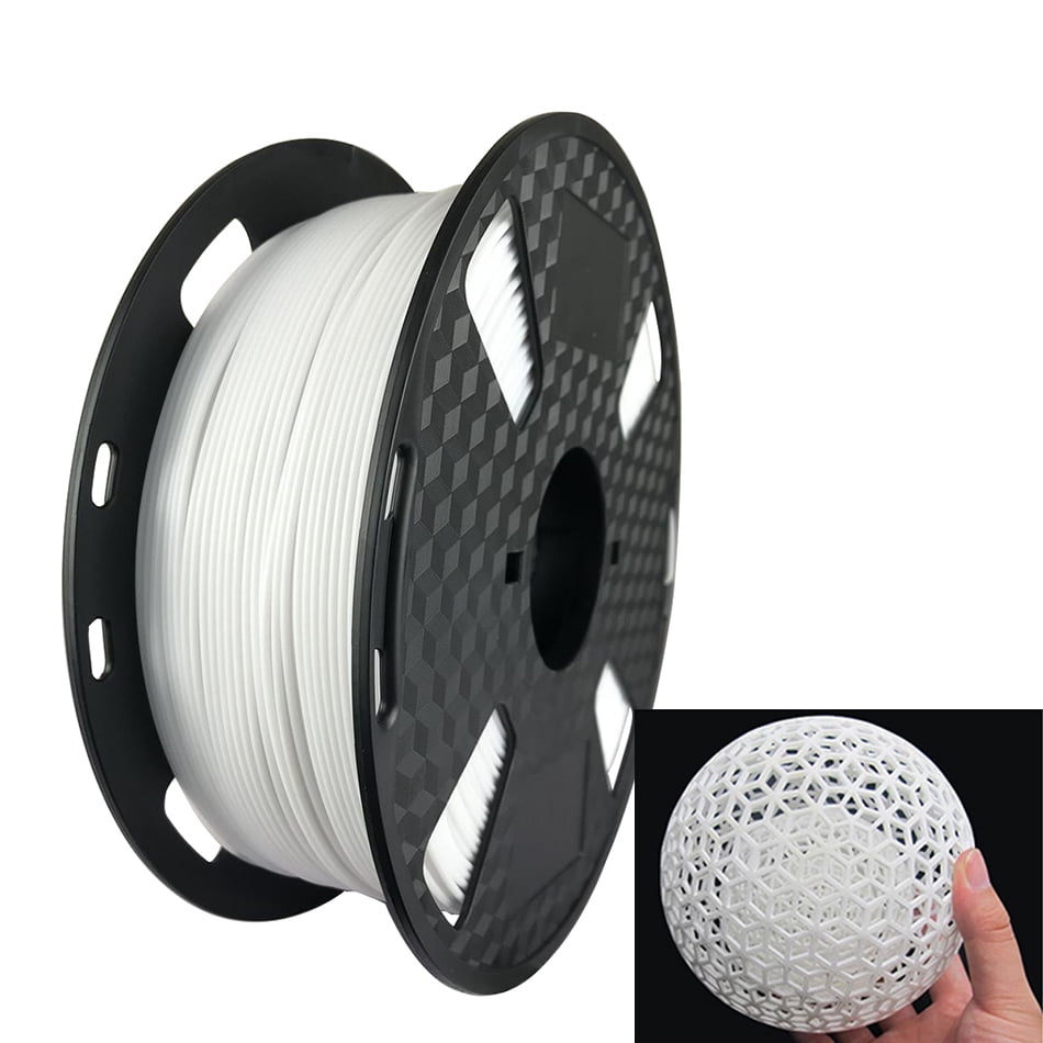 Marbling 3D Printer PLA 1000g Filament 1.75mm 1KG Red White