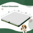 thumbnail image 5 of FlexiSpot Memory Foam Mattress – Bamboo Viscose Cover, 3-Layer Cooling Gel Infusion, Green Tea Support, Medium Firm, CertiPUR-US Certified, Machine-Washable, 10-Year Guarantee, Bed-in-a-Box, 5 of 13