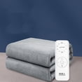 thumbnail image 3 of Manta eléctrica con termostato, elemento calefactor, manta eléctrica de tamaño Queen, cama doble, Couverture, Chaude Hiver, tamaño King, Invierno, 3 of 4