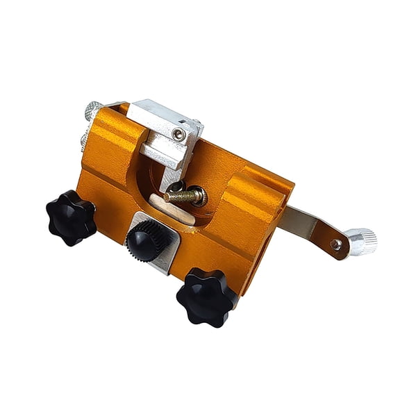 Manual Chainsaw Sharpener Kit, Universal Chain Sharpener Tool for Chainsaw Maintenance, Portable File Grinder with Stainless Steel Alloy, 2.6X2.3X1.7-Inch Chainsaw, 1X Manual Chain Grinding Tool