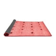 thumbnail image 2 of Ahgly Company Indoor Rectangle Abstract Red Contemporary Area Rugs, 2' x 4', 2 of 4
