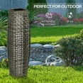 thumbnail image 2 of Resenkos Standing Lamps, Outdoor Floor Lamps,Outdoor Garden Lantern Pathway Light with Auto On/Off LED Lights, Gray, 2 of 11