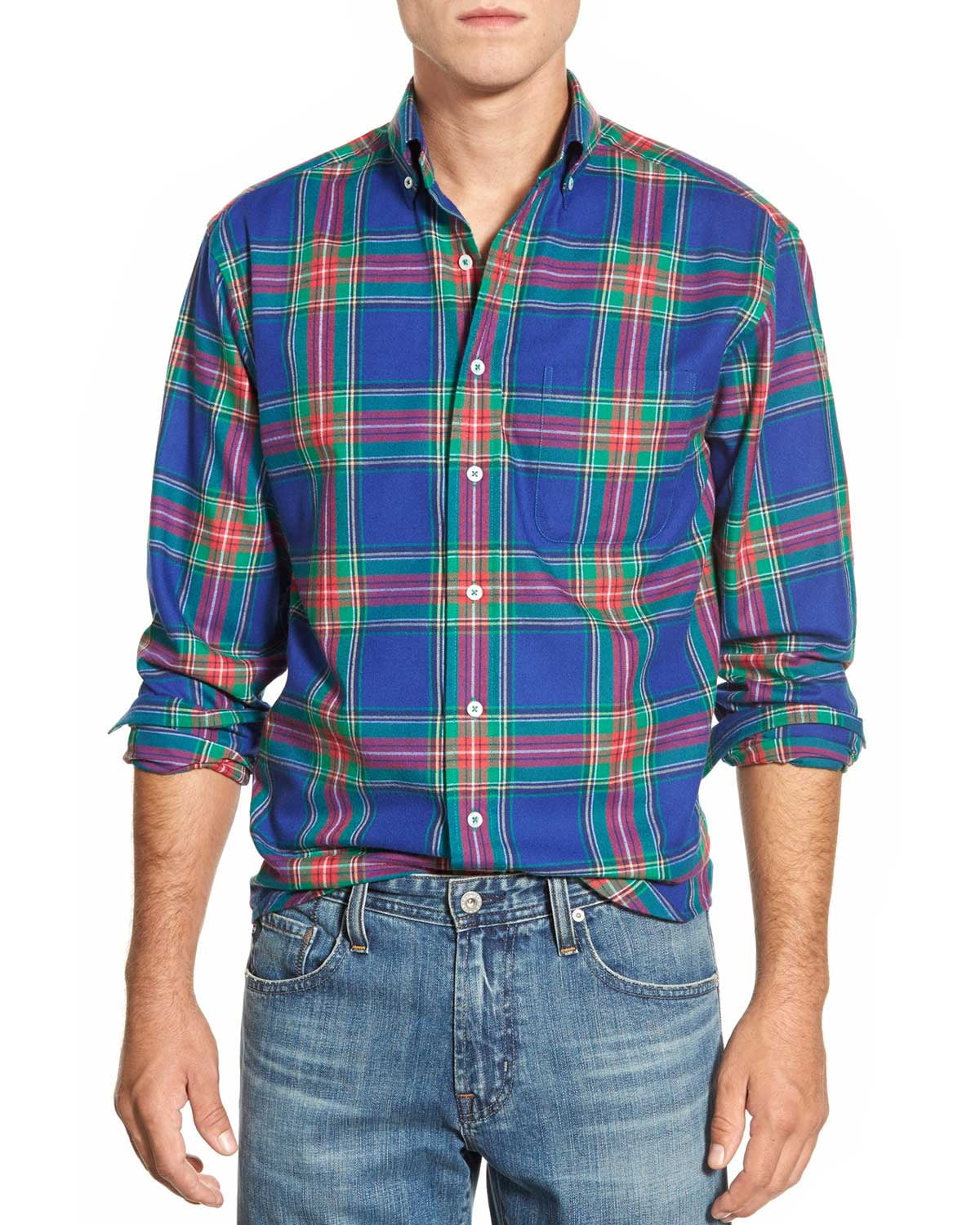 Vineyard Vines Mens Classic Fit Flannel 