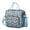 Sky-blue-1, variant on Leopard Aesthetic Lunch Box – Fashionable Cheetah Spot Print Cooler Tote Reusable Insulated Bag with Dual Compartments for Work or Travel