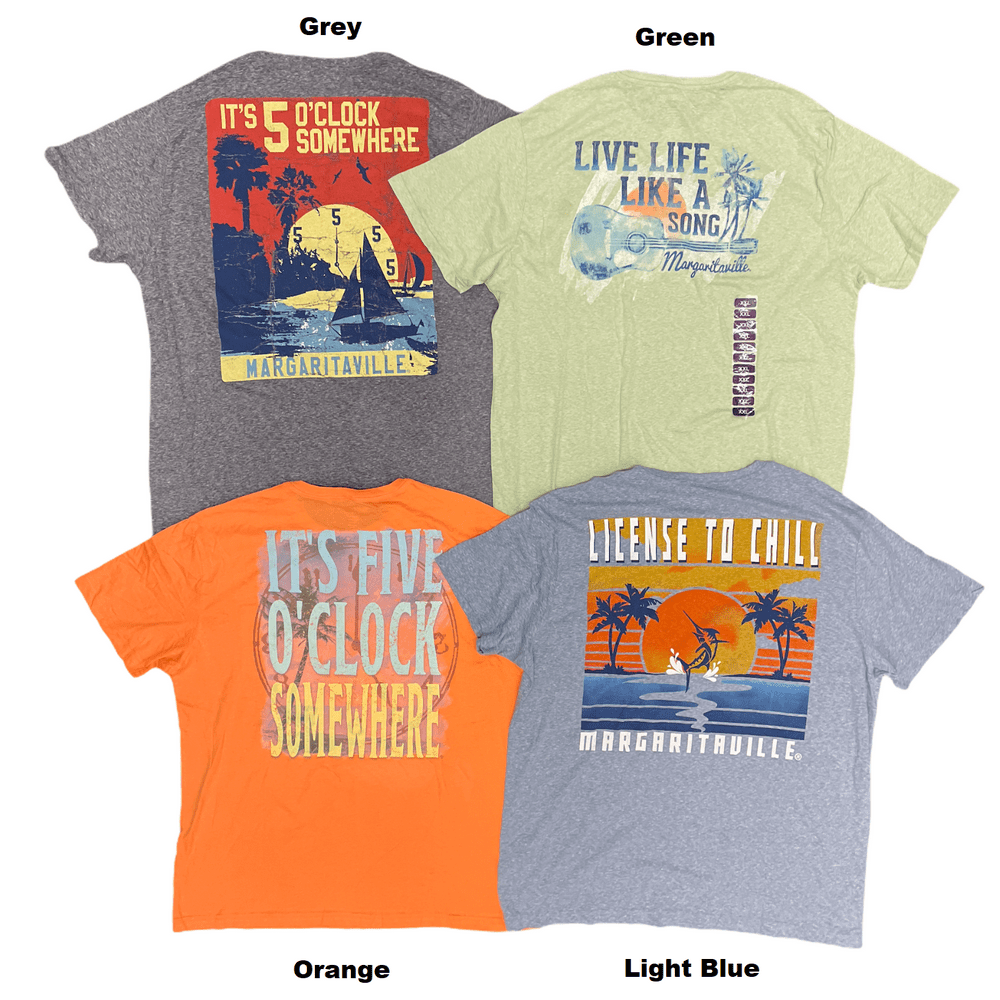 Margaritaville Margaritaville Men's Jimmy Buffet Graphic Short Sleeve