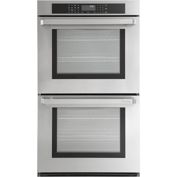 Rangaire RWOD301GS 30" Glass Touch Double Wall Oven - Stainless Steel, Electric Oven, True Convection, Self Cleaning, Easy Reach Racks