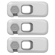 3pcs Anti-pinch Protective Locks Professional Children Guard Locks Cabinet Lock