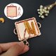thumbnail image 3 of Accesorios de , juguetes de cocina de de simulación 1:12, Mini tienda adería, Clips de miniatura, bandeja de papel Hugo bandeja en miniatura, 3 of 9