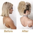 thumbnail image 5 of MORICA Tousled Updo Messy Bun Hair Piece Extension with Elastic Rubber Band Synthetic Scrunchies Ponytail for Women, 5 of 6