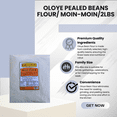 thumbnail image 2 of Oloye Bean Flour - Moin Moin - 4lbs-Authentic Bean Flour - Moin Moin, 2 of 5