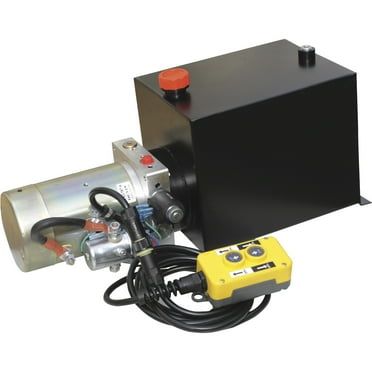 NorTrac 12 VOLT DC Power Unit, Single Acting, Dump Trailer, Model# YBZ5-F2.1D1W2/WUCTT1