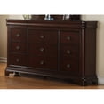 Picket House Furnishings Cameron 9 Drawer Dresser - Traditional Cherry ...