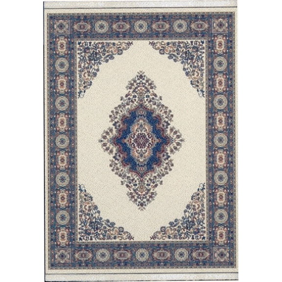 Designer Home Urban Area Rug 040-35397 Cathedral Cream Medallion Floral 7' 10" x 10' 6" Rectangle