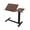 Bedside Desk / Plastic Holder (WALNUT)+4, variant on TENGDA 32 Inch White Height Adjustable Desk Converter Sit to Stand Riser with Keyboard Tray for Dual Monitor Laptop Office Workstation