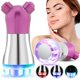 thumbnail image 5 of Sin aguja, compresa caliente, terapia de fotones LED, masajeador facial, máquina de belleza, enchufe estadounidense, 5 of 8