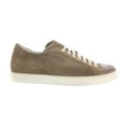 thumbnail image 4 of DANIELA FARGION Beige Perforated Suede Low Top Sneakers-10 for Mens, 4 of 5