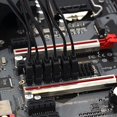 thumbnail image 4 of 3X M.2 NVME PCI-e PCIE X4 X8 X16 A 6 Puertos 3.0 SATA Tarjeta Adaptadora Riser ASM1166 Chasis Servidor PC Tarjeta de ExpansióN de Computadora, 4 of 5