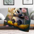 thumbnail image 2 of Soft Blanket Soft Microfiber Blanket Cosy Fluffy Fuzzy Travel Blanket Nap, 2 of 8