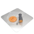 thumbnail image 3 of OULII Tile Adhesive Tools Spatula Silver Aluminum Construction Accessory 1Pcs, 3 of 4