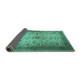 thumbnail image 2 of Ahgly Company Indoor Rectangle Persian Turquoise Blue Traditional Area Rugs, 5' x 7', 2 of 4