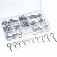 thumbnail image 1 of Caja de tornillos gancho gama de ganchos de tornillo abiertos y cerrados - surtido de tornillos, 1 of 5