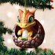 thumbnail image 4 of Dragón Navidad Novedad Lindos Favores Fiesta Acrílico (C), 4 of 9