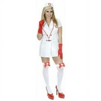 Adult Sexy Nurse Costume~Large 11-13 / White