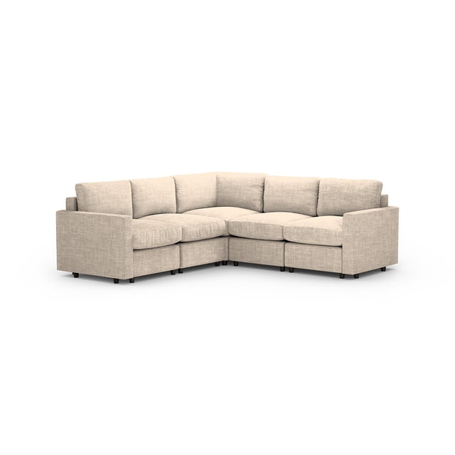 Sala Seccional Modular Esquinera Adapti 5 Plazas | Beige Ostra