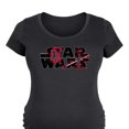 thumbnail image 3 of Star Wars - Logo Darth Vader - Maternity Scoop Neck Tee, 3 of 5