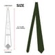 thumbnail image 2 of Balery Green Branch Olive Corbata Clásica de Seda para Hombre, Corbata Tejida Jacquard, Corbatas Formales para Negocios y Bodas, 2 of 7
