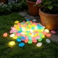 thumbnail image 5 of Glowing Stone For Ambient Light Rechargeable Decorative Rock With Soft For Gardens USBPowered Indoor Rocks Terrarium Pond Live Winter Concrete Stepping Stones Outdoor Stepping Stones for Garden, 5 of 5
