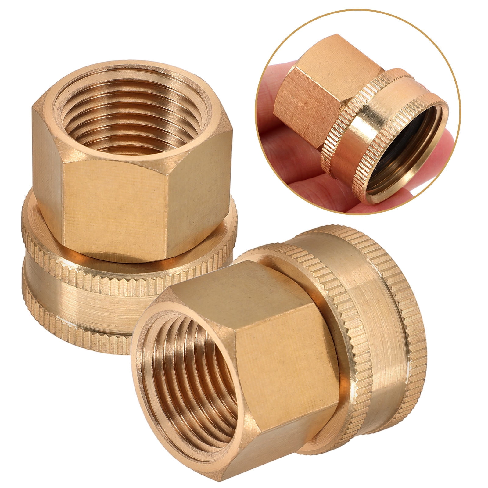Milisten 2Pcs Multi Functional Garden Hose Connector for Easy Hose Repair