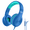 Blue, variant on Seenda Child's Foldable Over Ear Headphones, Purple