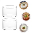 thumbnail image 4 of MasteelfCA 2Pcs Multi-function Dessert Cups Transparent Pudding Cups Glass Ice Cream Cups Dessert Supply, 4 of 9