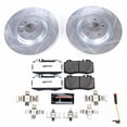 thumbnail image 3 of PowerStop Front Z26 Street Warrior Carbon-Fiber Ceramic Brake Pad and Drilled and Slotted Rotor Kit Fits: MERCEDES-BENZ Select Models K7788-26, 3 of 9