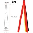 thumbnail image 5 of Men's Vintage Mexican Flag Neck Tie Formal Classic Tie Vintage Germany German Flag, 5 of 8