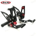 thumbnail image 4 of Arashi (Version 2.0) Rearsets for Triumph Speed Triple 1050 2011 - 2015 Motorcycle Accessories Adjustable Footrests Foot Pegs Rear Sets Black 2012 2013 2014, 4 of 6